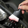 Picture of AOCISKA Car Interior Detailing Brush,Soft Bristle Cleaning Brush Car Detailing Brush Dusting Brush,Car Interior Cleaning Tool,Auto Detail Brush Car Dash Duster Brush (Black&Pink)