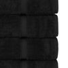 Picture of Chakir Turkish Linens, 100% Cotton Premium Quality Turkish Bath Sheets (35''x70'' Large Bath Sheet Towels - Black)