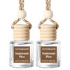 Picture of HoogaLife Car Air Freshener Diffuser 2 Pack Hanging Air Freshener Diffuser - Maho&Teakwood Plus Fragrance Oil Air Diffuser for Car, 45+ Days Long Lasting Fragrance Made in USA Car Air Fresheners