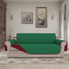Picture of Easy-Going Reversible Couch Cover for 3 Cushion Couch Sofa Cover for Dogs Water Resistant Furniture Protector Cover with Foam Sticks Elastic Straps for Pet Cat (Sofa, Green/Christmas Red)