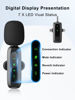 Picture of 3 IN 1 Wireless Lavalier Microphones for iPhone/Android/Camera Devices(Lightning/USBC/3.5 mm Jack), 2 Pack Mini LED Display Lapel Mic with Mute/Reverb/Noise Reduction for TikTok/YouTube/Vlog Recording