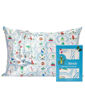 Picture of Kitsch x Elf North Pole - Satin Pillowcase with Zipper for Hair & Skin - Softer Than Silk, Cooling Pillow case, Wrinkle-Free, Machine Washable, Queen/Standard (19x26)