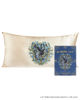 Picture of Kitsch x Harry Potter Ravenclaw Satin Pillowcase with Zipper for Hair & Skin - Double-Sided, Softer Than Silk, Wrinkle-Free, Machine Washable, Frizz Control, Breakout Prevention - King Size (19x36)