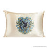 Picture of Kitsch x Harry Potter Ravenclaw Satin Pillowcase with Zipper for Hair & Skin - Double-Sided, Softer Than Silk, Wrinkle-Free, Machine Washable, Frizz Control, Breakout Prevention - Queen/Standard