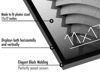 Picture of Americanflat 11x17 Picture Frame in Black - Thin Border Photo Frame with Polished Plexiglass - Wall Picture Frame with Hanging Hardware Included for Horizontal or Vertical Display Format