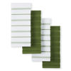 Picture of KitchenAid Albany Kitchen Towel 4-Pack Set, Matcha Green/White, 16"x26"