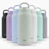 Picture of Ello Cooper Twist 40oz Stainless Steel Water Bottle with Chug Lid | Leak Proof | Double Walled and Vacuum Insulated | Built in Carry Loop | Dishwasher Safe | Sage