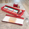 Picture of Premium Wrapping Paper Storage Container -Durable Material 600D tear-proof - Fits up to 27 Paper Rolls -Extra Pockets for Ribbons & Bows. Underbed Gift Wrap Organizer, Ideal for Holiday Christmas, etc