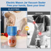 Picture of LOVE MOMENT Electric Mason Jar Vacuum Sealer Kit for Wide Mouth and Regular Mouth Mason Jar - Blue