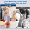 Picture of Electric Mason Jar Vacuum Sealer Kit for Wide Mouth and Regular Mouth Mason Jar - Purple