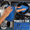 Picture of Chemical Guys MIC110024 Professional Grade Premium Microfiber Towels, Blue (16 Inch x 16 Inch) (Pack of 24) - Safe for Car Wash, Home Cleaning & Pet Drying Cloths