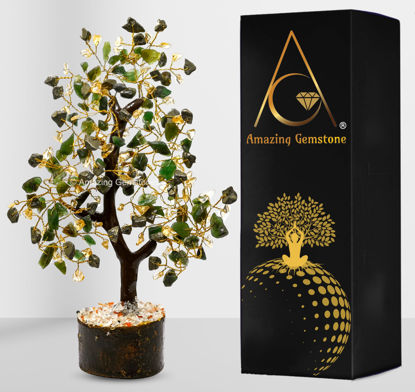 Picture of Crystals and Healing Stones Birthday Gifts for Women - Money Wealth Success Crystal Tree of Life Home Decor Stocking Stuffers, Bookshelf Decor, Room Decor Meditation Gift Unique Birthday Gifts for Men