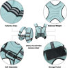 Picture of APEXUP Weighted Vest Men 10lbs Weights with Reflective Stripe, Weighted vest for Women Workout Equipment for Strength Training Running (Pastel Blue)