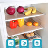 Picture of Beige Shelf Liners for Kitchen Cabinets Refrigerator Liners Waterproof & Oil-Proof Kitchen Cupboard Liner Drawer Mats EVA Material Non Adhesive Fridge Liner for Shelves 11.8 x 236.2 Inches