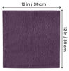 Picture of Utopia Towels 12 Pack Cotton Washcloths Set - 100% Ring Spun Cotton, Premium Quality Flannel Face Cloths, Highly Absorbent and Soft Feel Fingertip Towels (Beige, Plum, Sage Green, Navy)