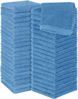 Picture of Utopia Towels 60 Pack Cotton Washcloths Set - 100% Ring Spun Cotton, Premium Quality Flannel Face Cloths, Highly Absorbent and Soft Feel Fingertip Towels (Electric Blue)