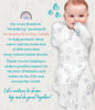 Picture of Love to Dream Swaddle UP, Baby Sleep Sack, Self-Soothing Swaddles for Newborns, Get Longer Sleep, Snug Fit Helps Calm Startle Reflex, New Born Essentials for Baby, 5-8.5 lbs, Rainbow Dream