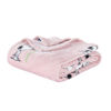 Picture of Berkshire Blanket Peanuts® VelvetLoft® Cute Character Snoopy Plush Throw Blanket,Peanuts Snoopy Make A Wish Spring Pink,Throw 55 in x 70 in (Official Peanuts® Product)
