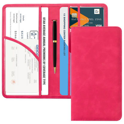 Picture of CoBak Car Registration and Insurance Holder - Vehicle Glove Box Car Organizer,Auto Truck Comparment Accessories Case with Magnetic Closure for Driver License,Cards