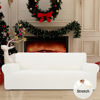 Picture of Easy-Going Stretch Sofa Slipcover 1-Piece Sofa Cover Furniture Protector Couch Soft with Elastic Bottom for Kids, Polyester Spandex Jacquard Fabric Small Checks (Sofa, Cream)