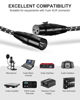 Picture of VANDESAIL Short XLR Cables, Microphone Cable 2ft Feet 2 Pack, Mic Cord Braided Balanced 3 Pin Connector Male to Female XLR for Mixer, XLR Speaker Systems ect