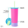 Picture of Simple Modern Insulated Tumbler with Lid, Straw, & Boot | Iced Coffee Cup Reusable Stainless Steel Water Bottle Travel Mug | Gifts for Women Men Her Him | Classic Collection | 24oz | 80s Mix