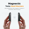 Picture of OCOOPA Magnetic Hand Warmers Rechargeable 2 Pack, AI Electric Handwarmers, Fast Heating, 3-Settings, UL Certified, Portable Heater, Gloves Fitting, Travel Essentials, Gifts Women Men, UT3 Lite