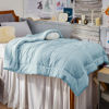 Picture of Bedsure Comforter Duvet Insert - Quilted Comforters Twin Size, All Season Duvet, Down Alternative Bedding, with 8 Tabs, Gifts for Women/Men, Light Blue, Twin 88 x 68 Inches