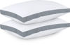 Picture of Utopia Bedding Bed Pillows for Sleeping Queen Size (Grey), Set of 2, Cooling Hotel Quality, Gusseted Pillow for Back, Stomach or Side Sleepers