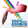 Picture of OutdoorMaster Ski Goggles PRO - Frameless, Interchangeable Lens 100% UV400 Protection Snow Goggles for Men & Women (Photochromic Rose VLT8%-70%)