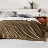 Picture of Bedsure Sherpa Fleece Blankets King Size for Bed - Thick and Warm Blanket for Winter, Soft Fuzzy Plush King Blanket for All Seasons, Camel, 108x90 Inches