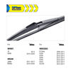 Picture of 12" Rear Wiper Blade Replacement for Nissan Rogue 2021-2008 Juke 2017-2011 Kicks 2020-2013 Pathfinder 20-13 Qashqai 21-17 /Benz M GLE 19-06 GL GLS 21-07 GLK 15-10 BACK Windshield Wiper Blade (12-J)