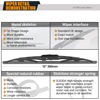 Picture of AUTOBOO 26"+14" Windshield Wipers with 10" Rear Wiper Blades Replacement for Chevrolet Trax 2013-2021 2022 2023,Buick Encore 2013-2022,Opel Mokka 2012-2020 -Original Factory Quality (Pack of 3)