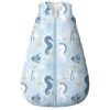 Picture of Yoofoss Baby Sleep Sack 0-6 Months, TOG 2.5 Baby Wearable Blanket with 2-Way Zipper, 100% Cotton Fabric Winter Newborn Sleeping sack, Warm Soft Comfy(Small)