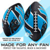 Picture of Franklin Sports NFL Carolina Panthers Football - Youth Football - Mini 8.5" Rubber Football - Perfect for Kids - Team Logos and Colors!