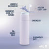 Picture of Ello Pop & Fill 40oz Stainless Steel Water Bottle with Quick Fill Technology, Double Walled and Vacuum Insulated Metal, Leak Proof Locking Lid, Sip and Chug, Reusable, BPA Free, Aurora