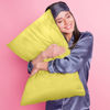 Picture of Utopia Bedding Waterproof Pillow Protectors Zippered (2 Pack, Yellow) Standard Size, Zippered Pillowcases, Bed Bug Proof Pillow Encasement Covers 20 x 26 Inches