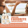 Picture of HoogaLife Car Air Freshener Diffuser 2 Pack Hanging Air Freshener Diffuser - Vanilla Cream Fragrance Oil Air Diffuser for Car, 45+ Days Long Lasting Fragrance Made in USA Car Air Fresheners