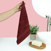Picture of Chakir Turkish Linens | Hotel & Spa Quality 100% Cotton Premium Turkish Towels | Soft & Absorbent (4-Piece Washcloths, Cranberry)