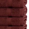 Picture of Chakir Turkish Linens | Hotel & Spa Quality 100% Cotton Premium Turkish Towels | Soft & Absorbent (4-Piece Washcloths, Cranberry)