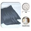 Picture of Mulberry Silk Pillow Cases for Hair and Skin King Size Silk Pillowcase with Zipper Soft Breathable Smooth Cooling Satin Silk Pillow Covers for Sleeping (Space Grey,20"X 36",1Pcs)