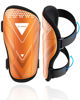 Picture of Shin Guards Soccer Kids Youth, CE Certified Airsfish Shin Guard Protection Gear for 2-18 Years Old Boys Girls Teenagers High Impact Resistant Breathable Comfortable 1 Pair 4 Sizes (XX-Small, Orange)