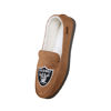 Picture of FOCO Las Vegas Raiders NFL Mens Exclusive Beige Moccasin - L