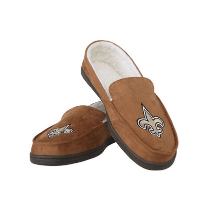 Picture of foco NFL Mens Exclusive Beige Moccasin - S