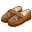 Picture of FOCO Los Angeles Rams NFL Mens Team Logo Moccasin Slippers - S