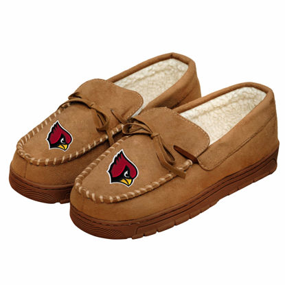 Picture of FOCO Arizona Cardinals NFL Mens Team Logo Moccasin Slippers - S