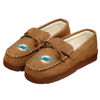 Picture of FOCO Miami Dolphins NFL Mens Team Logo Moccasin Slippers - S
