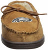 Picture of FOCO Philadelphia Eagles NFL Mens Team Logo Moccasin Slippers - S