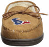 Picture of FOCO Houston Texans NFL Mens Team Logo Moccasin Slippers - S