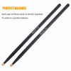 Picture of Drum Sticks 5A Drumsticks Classic Black Wood Tip Drumsticks (Black Drum Sticks)
